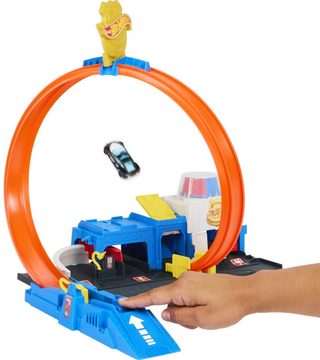 Hot Wheels City super policejní stanice (set + autíčko)