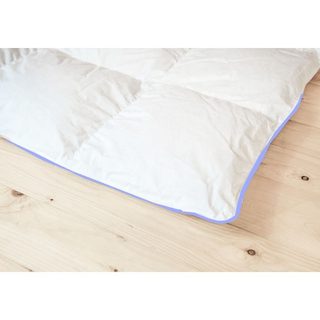 Péřová prošívaná přikrývka COMFORT - bílá 140x200 cm
