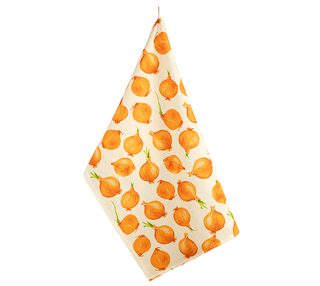 Kuchyňská utěrka 1 ks Oranžová 302 50x70 cm