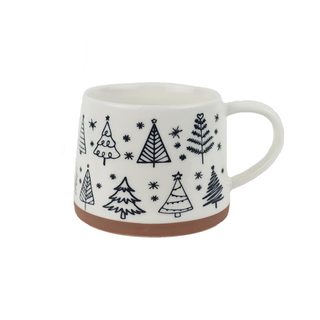 Vánoční porcelánový hrnek X8715-19 - 350ml; 380 g; D85xH76xBD99mm