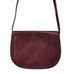 Kožená crossbody dámská kabelka Enila I Fratelli bordová