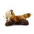 Plyšová panda červená ležící 20 cm ECO-FRIENDLY