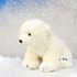 Plyšový lední medvěd sedící 25 cm