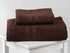 Osuška LINDA tmavě hnědá 70x140 cm
