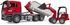 BRUDER 03767 Auto MAN TGS LKW s kontejnerem + nakladač Schäffer model 1:16