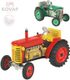 Kovap traktor Zetor solo 1:25 (kov, na klíček, převodovka)