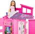 Barbie herní set domek s příslušenstvím + panenka (Mattel)