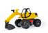 Bagr žlutočerný Giga Trucks plast 80cm v krabici 70x35x29cm