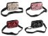 Dámská skořepinová kabelka / pouzdro crossbody s popruhem 18x11 cm