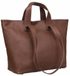 Kožená dámská shopper kabelka Artemisia hnědá