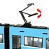 Moderní tramvaj s otevíracími dveřmi, 47 cm