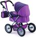 Bayer hluboký kočárek pro panenku 67×41×67 cm fialový