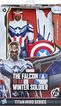 HASBRO DeLuxe figurka akční Captain America 30cm Titan Hero Series plast