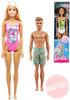 BRB Panenka Barbie / panák Ken v plavkách 11 druhů