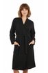 Mušelínový župan Dacca Black 12 24 9999 unisex