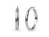 Náušnice z nerezové oceli kruhy