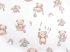 Bavlněná látka / plátno medvídek METRÁŽ