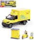 Dickie dodávka DHL s figurkou (světlo, zvuk, baterie)
