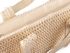 Háčkovaná kabelka z rafie - lýka se zipem 42x39 cm