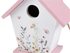 Dřevěná ptačí budka malovaná