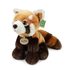 Plyšová panda červená stojící 30 cm ECO-FRIENDLY
