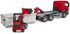 BRUDER 03767 Auto MAN TGS LKW s kontejnerem + nakladač Schäffer model 1:16