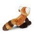 Plyšová panda červená stojící 30 cm ECO-FRIENDLY