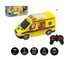 Auto RC ambulance plast 20cm na dálkové ovládání