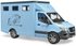 Bruder Mercedes-Benz Sprinter přeprava zvířat s koněm 02674