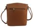 Tmavě modrá dámská crossbody kabelka se zlatými doplňky