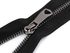 Kovový zip No 5 délka 75 cm s ozdobným jezdcem