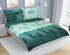 Povlečení bavlna na dvoudeku Zelená 90/636