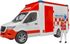 Bruder Mercedes-Benz Sprinter sanitka s řidičem (baterie, světlo, zvuk) 02676