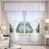 Voálový set s kanýrem Rongo 2x 200x150 cm + kanýr 40x300 cm bílá