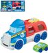 Teamsterz Tiny transportér (2 soft baby autíčka)