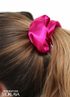 Saténová scrunchie gumička do vlasů