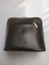 Kožená malá dámská crossbody kabelka černá KK-1702