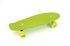 Skateboard - pennyboard 43cm, nosnost 60kg plastové osy, zelená, žlutá kola