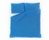 Francouzské jednobarevné bavlněné povlečení 220x200, 70x90cm modré