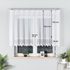 Kusová záclona Julie 150x400 cm