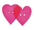 Knoflík - sada 3 ks Červená 366288CH