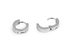 Náušnice z nerezové oceli kroužky