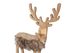 Dřevěný jelen výška 21,5 cm
