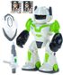 Robot Dominator bojový set se zbraní a štítem 24cm na baterie Světlo Zvuk 3 barvy