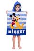 Pončo Mickey stripe 50x115 cm