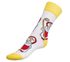 Ponožky DĚTSKÉ Mikuláš Bílá,Žlutá Mikuláš