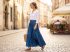 Riflovina / jeans elastická METRÁŽ