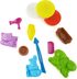 MAC TOYS Mazlíčci herní set modelína 3 kelímky s nástroji v krabici