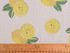 Bavlněná METRÁŽ/ imitace lnu hrubší, citrony