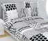 Povlečení bavlněné Šedá,Černá,Bílá 90/920